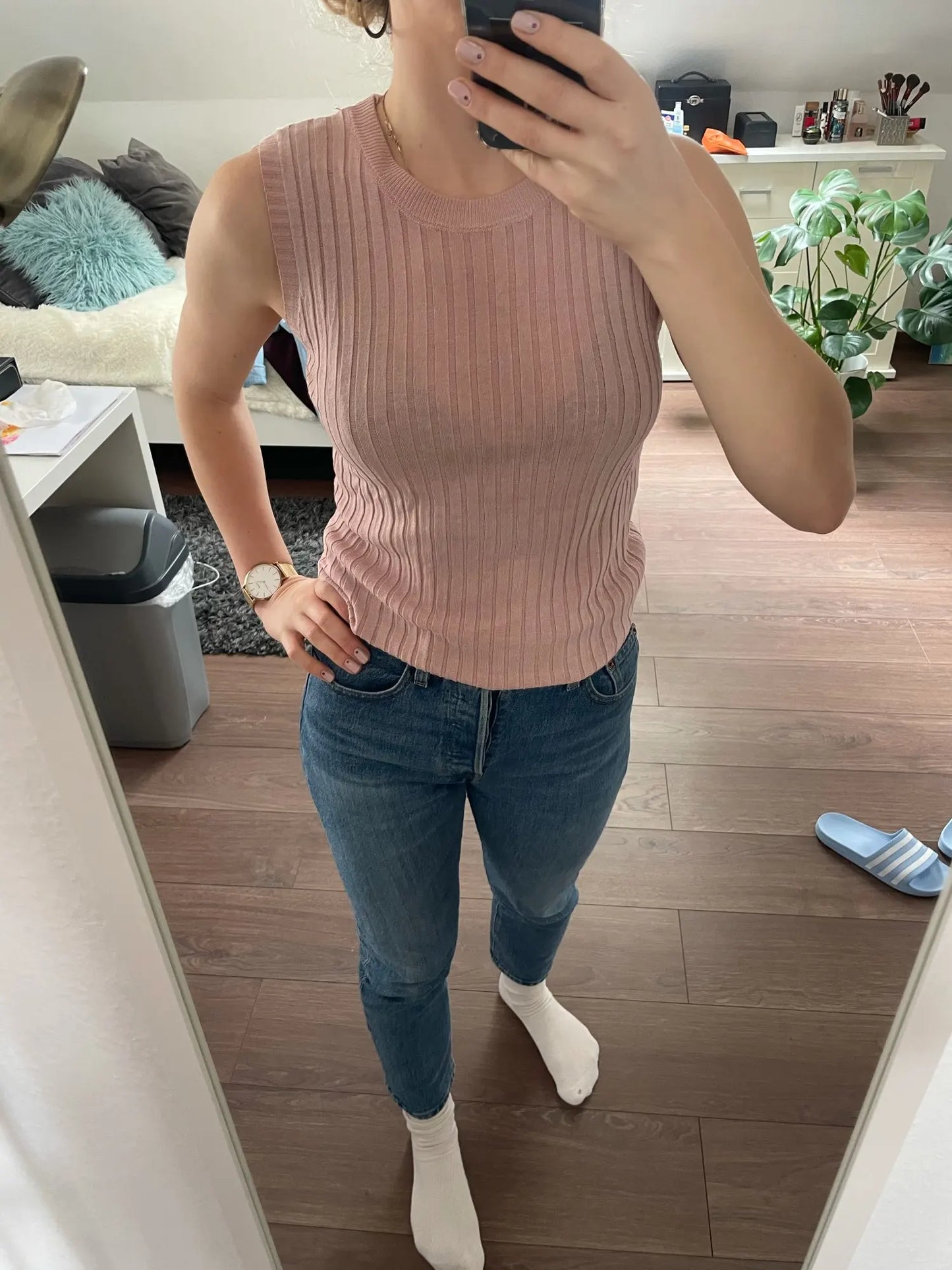 2025 Summer New Fashion Knitted Vests O-neck Sleeveless Casual Thin Tops Sleeveless Blouse Women Shirt