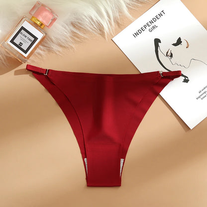 Women's Sexy Panties Temptation Bikini Seamless Female Underwear Thin Belt Thong for Women Fashion Briefs Elasticity Lingerie