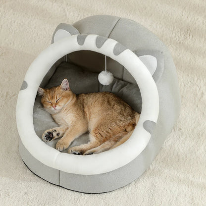 Super cuccia per gatti, cuccia calda per animali domestici, cuccia per gattini, cuccia per gatti, cuccia calda per cani, tenda, tappetino per cani di piccola taglia, forniture per cuccia per gatti