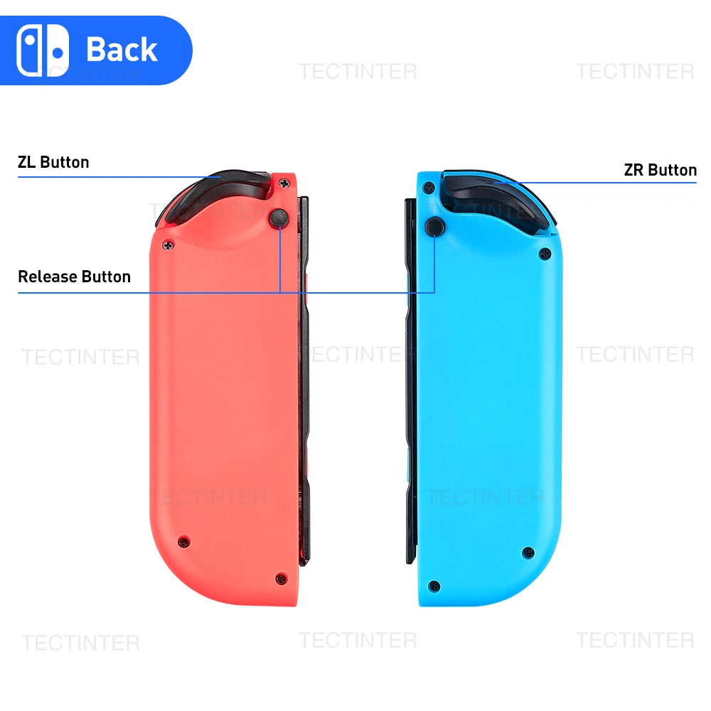 Compatibile con NS Switch/Lite/OLED Controller Joypad Wireless Joystick Gamepad Controle con funzione Wake-up/Screenshot