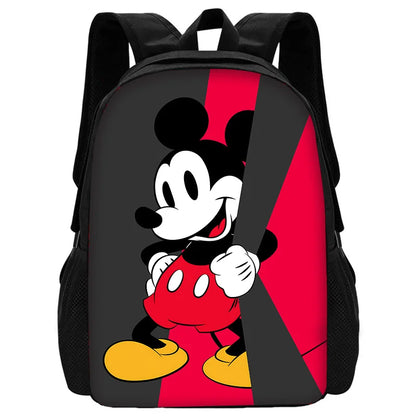 Disney Cute Mickey Minnie Child School Backpack With Shoulder Bag Pencil Bags School Bags for Boys Girls Best Gift
