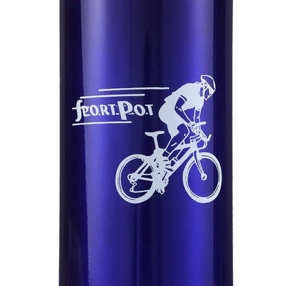 Aluminum Alloy 750ml Bicycle Water Bottle Food Grade Sports Fitness Running Riding Camping Hiking Kettle Leak-proof Bike Bottle