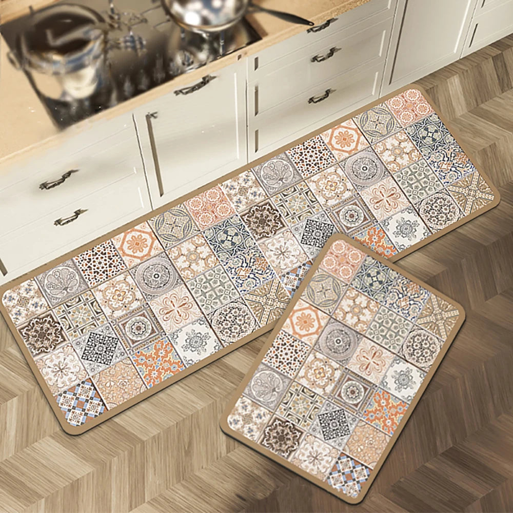 Non-slip Kitchen Carpets for Living Room Long Area Rug Kitchen Floor M0at Carpets Entrance Door Mat Home Decor Alfombra Tapis