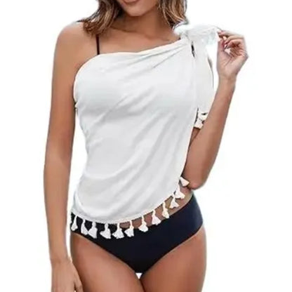 2024 Women's Sarong Coverups Sexy Short Bathing Suit Chiffon Wrap Skirt Beach Swimsuit Cover Ups with Tassels Swimwear