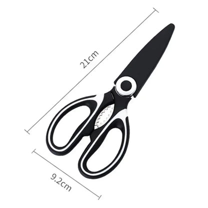 Heavy Duty Kitchen Scissors Multipurpose Dishwasher Safe Meat Poultry and General Purpose Scissors Stainless Steel Utility Tools