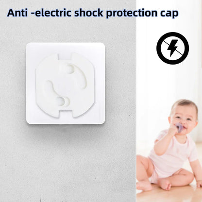 1/10pcs  Baby Safety Child Electric Socket Outlet Plug Protection Security Two Phase Safe Lock Cover Kids Sockets Cover Plugs