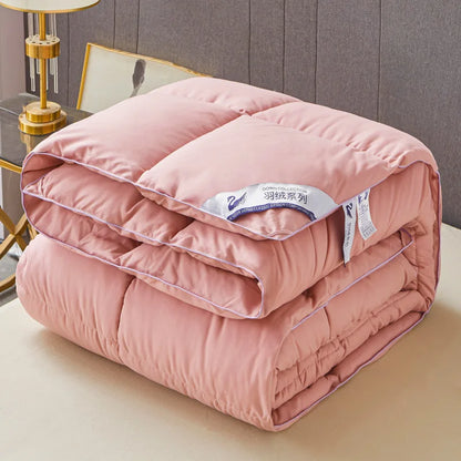 Household hotel white goose down duvet blanket, summer quilt, down comforter, queen comforter