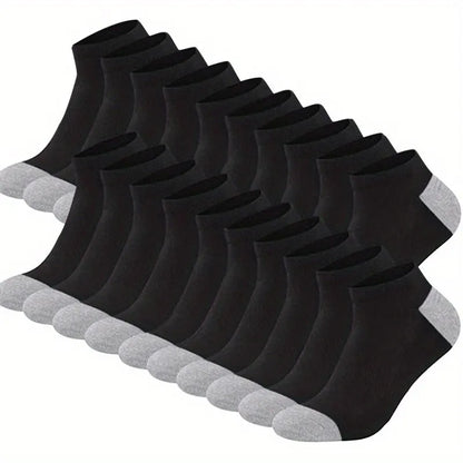 1pairs Men's Fashion Cotton Breathable Comfortable Ankle Socks, Men's Summer Socks