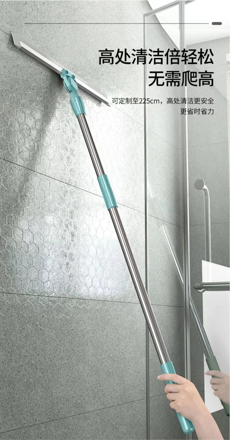 Silicone wiper  broom for bathroom  floor  magic broom sweeping artifact ground scraping floor cleaning household mop