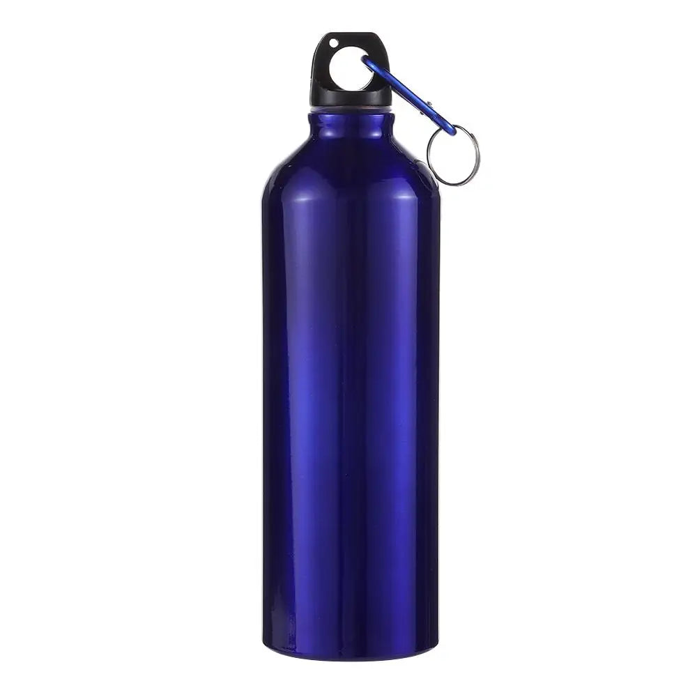 Aluminum Alloy 750ml Bicycle Water Bottle Food Grade Sports Fitness Running Riding Camping Hiking Kettle Leak-proof Bike Bottle