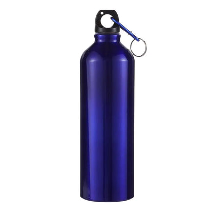 Aluminum Alloy 750ml Bicycle Water Bottle Food Grade Sports Fitness Running Riding Camping Hiking Kettle Leak-proof Bike Bottle