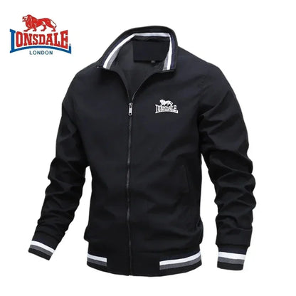 spring and autumn new trend men's stand collar jacket outdoor leisure sports zipper golf men baseball clothing fashion coat