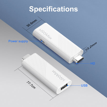 H96 MAX Android TV Stick Allwinner H313 with 2.4G Wifi 5G Wifi6 Dual Brand 8GB 16GB 4K 3D HDR Goole Voice Remote