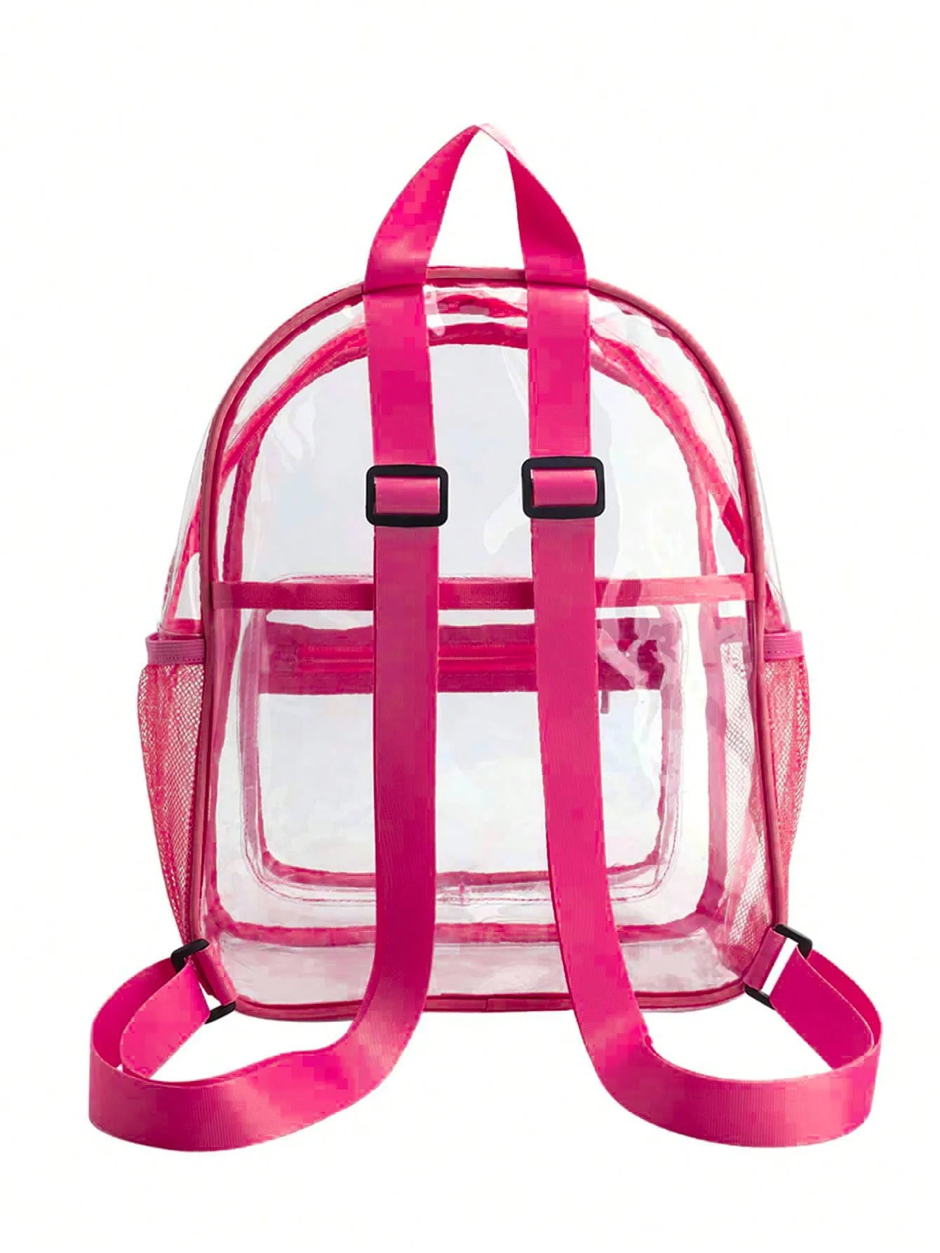 Transparent Contrasting Color Waterproof Children'S Backpack Suitable For Girls, Boys, Swimming, Outdoor Sports, And Travel