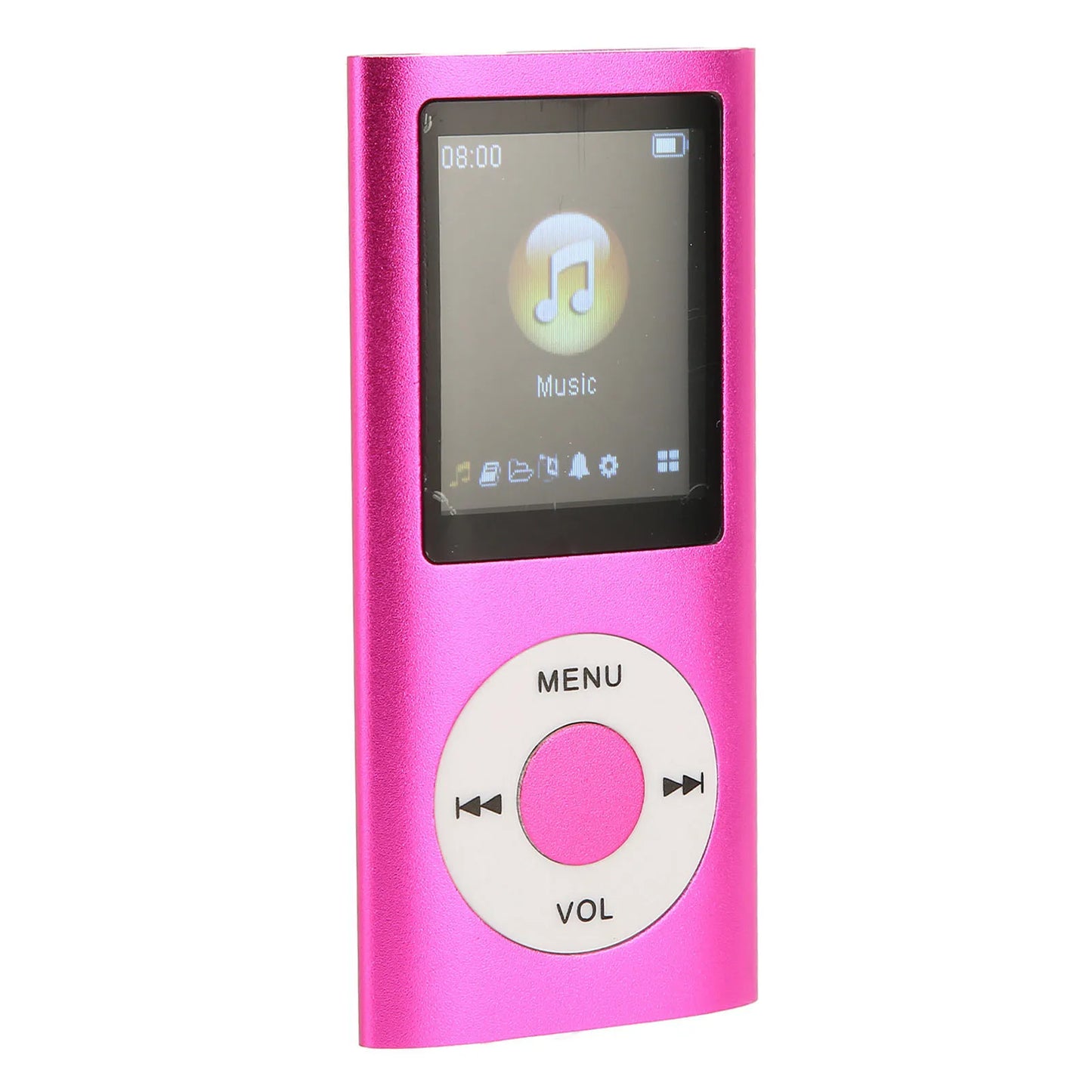 1.8in Player Support Memory Card Ultra Thin LCD MP3 Player with Bluetooth for Students Running Walking MP3 Player LCD Player