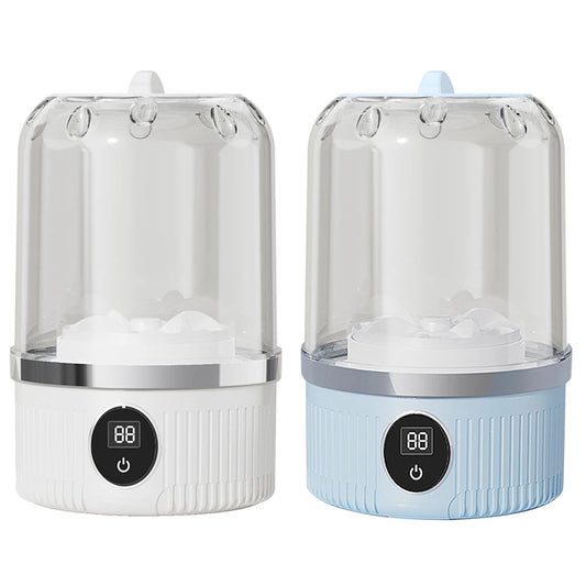 NEW Mini Underwear Washing Machine Fully Automatic Laundry Cup Cordless Portable Underwear Sock Washer Rechargeable for Travel