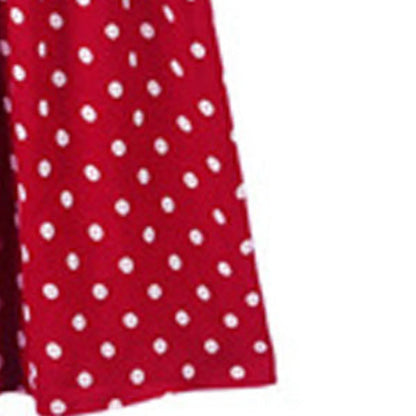 Women's Dresses 2024 Summer Fashion Loose None Sleeve Polka Dot Shoulder Plus Size Casual Dress Sexy Dresses