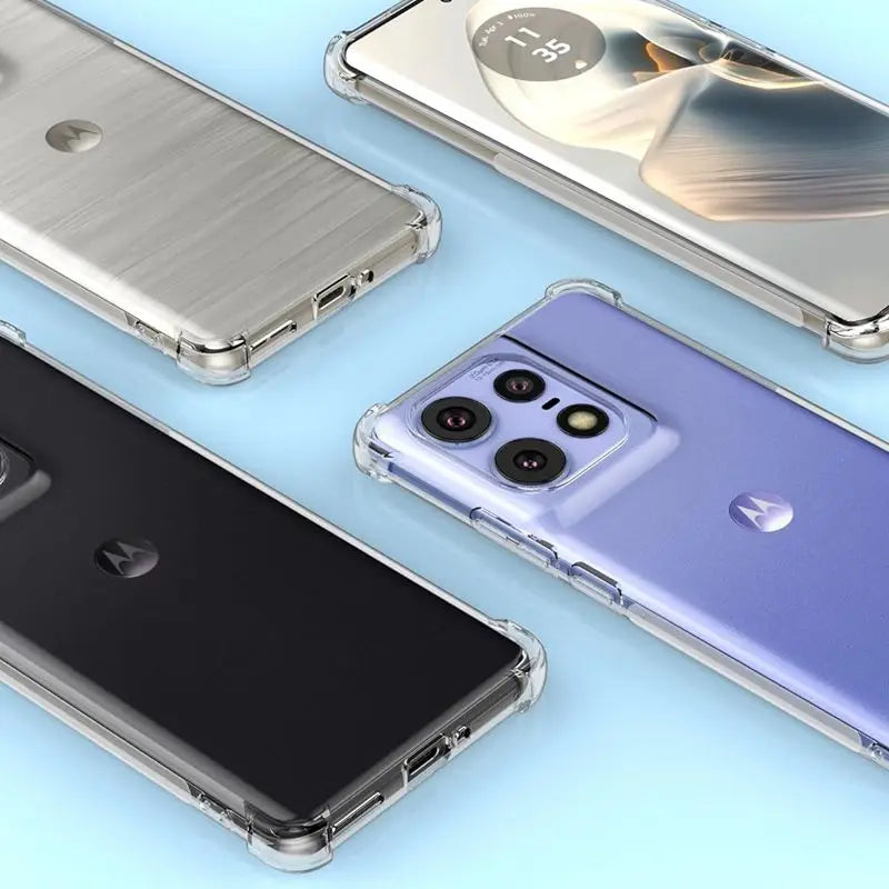 Shockproof Airbag TPU Case for Motorola Moto Edge 50 Pro Edge 50 Neo Fusion Ultra Protective Cover Capa Fundas Coque