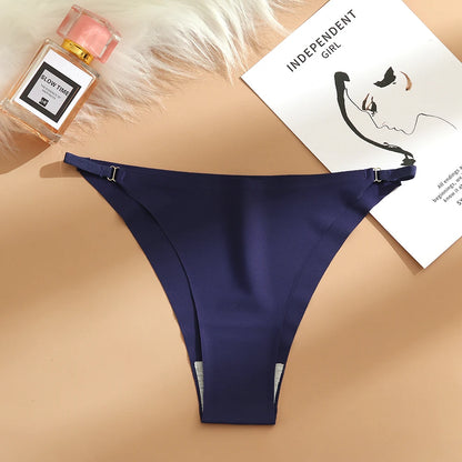 Women's Sexy Panties Temptation Bikini Seamless Female Underwear Thin Belt Thong for Women Fashion Briefs Elasticity Lingerie