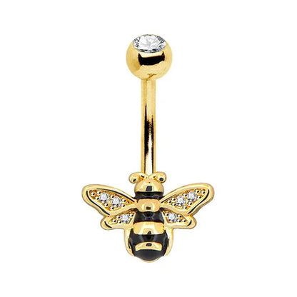 Snake Belly Button Ring Dangle Navel Piercing Ring Heart Belly Ring Zircon Navel Rings Body Piercing Jewelry Umbilical Pircing