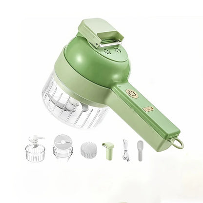 Portable Electric Vegetable Chopper Mini Food Processor Fruit Garlic Masher Cutter Slicer Kitchen Gadgets