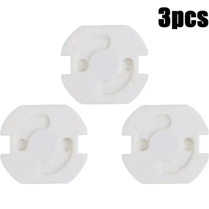 1/10pcs  Baby Safety Child Electric Socket Outlet Plug Protection Security Two Phase Safe Lock Cover Kids Sockets Cover Plugs