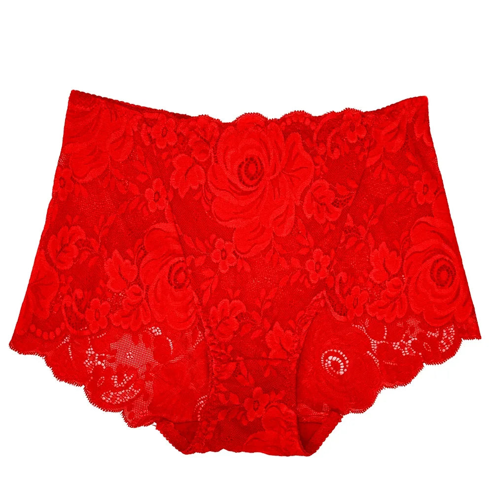 Sexy Women's Lace Panties Underwear Hollow Out Intimate Lingerie Female Lace Floral Underpants Briefs Woman Candy Color