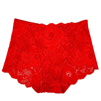 Sexy Women's Lace Panties Underwear Hollow Out Intimate Lingerie Female Lace Floral Underpants Briefs Woman Candy Color