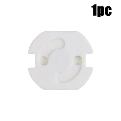 1/10pcs  Baby Safety Child Electric Socket Outlet Plug Protection Security Two Phase Safe Lock Cover Kids Sockets Cover Plugs