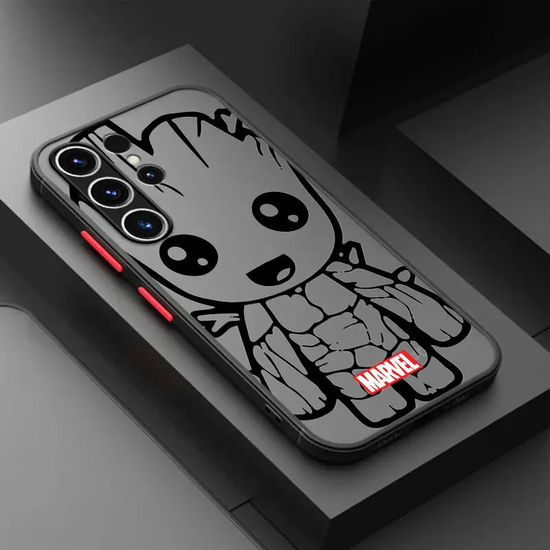 Shockproof Case for Samsung Galaxy S22 S20 Ultra Note 20 S21 Plus S10 Plus Marvel Spiderman Ironman Cover