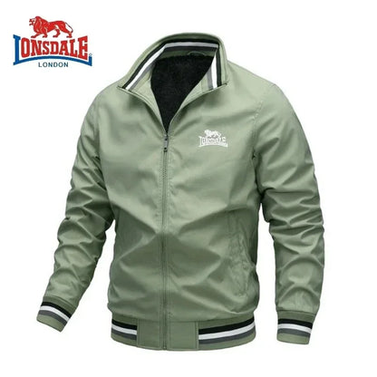 spring and autumn new trend men's stand collar jacket outdoor leisure sports zipper golf men baseball clothing fashion coat