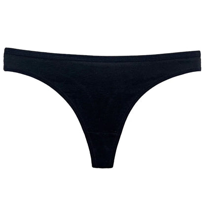 5 PCS/Set Cotton Panties G-String Women Panties Sexy Underwear Female Lingerie Thong For Woman Solid Color Intimate Pantys