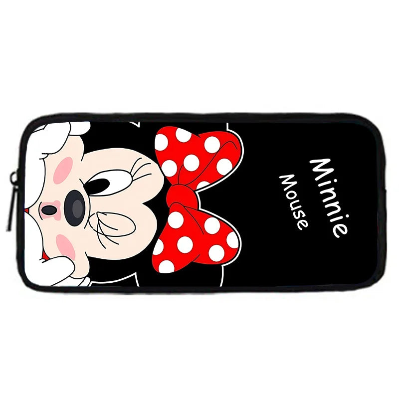 Disney Cute Mickey Minnie Child School Backpack With Shoulder Bag Pencil Bags School Bags for Boys Girls Best Gift