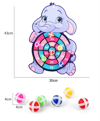 Educational Dart Board Baby Dart Indoor Sports Child Montessori Games for Children 3 to 7 Years