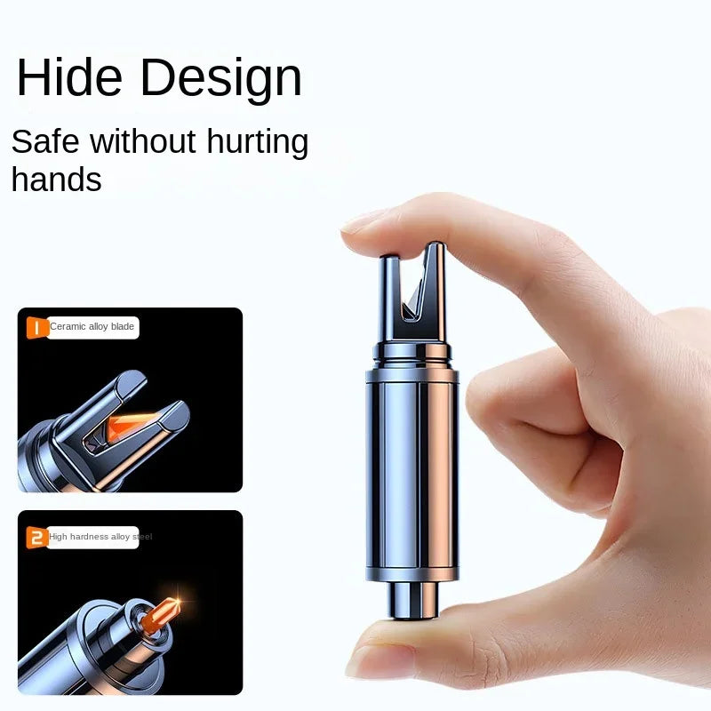 2 In 1 Car Safety Hammer Emergency Glass Breaker Cut The Seat Belt High Hardness Tungsten Steel Rescue Tool Auto Accessories