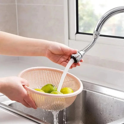1/2PCS 360 ° Adjustment Kitchen Sink Faucet Extender Filter Spray Dual-mode Water-saving Pressurizer Household Bathroom Tool