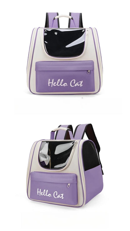 Cat Carrier Bags Windproof Outdoor Travel Backpack for Cat Small Dogs Transport Carrying Bag Cat Backpack Carriers With Cushion