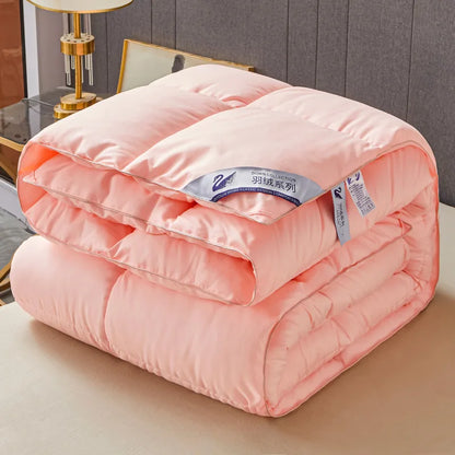 Household hotel white goose down duvet blanket, summer quilt, down comforter, queen comforter