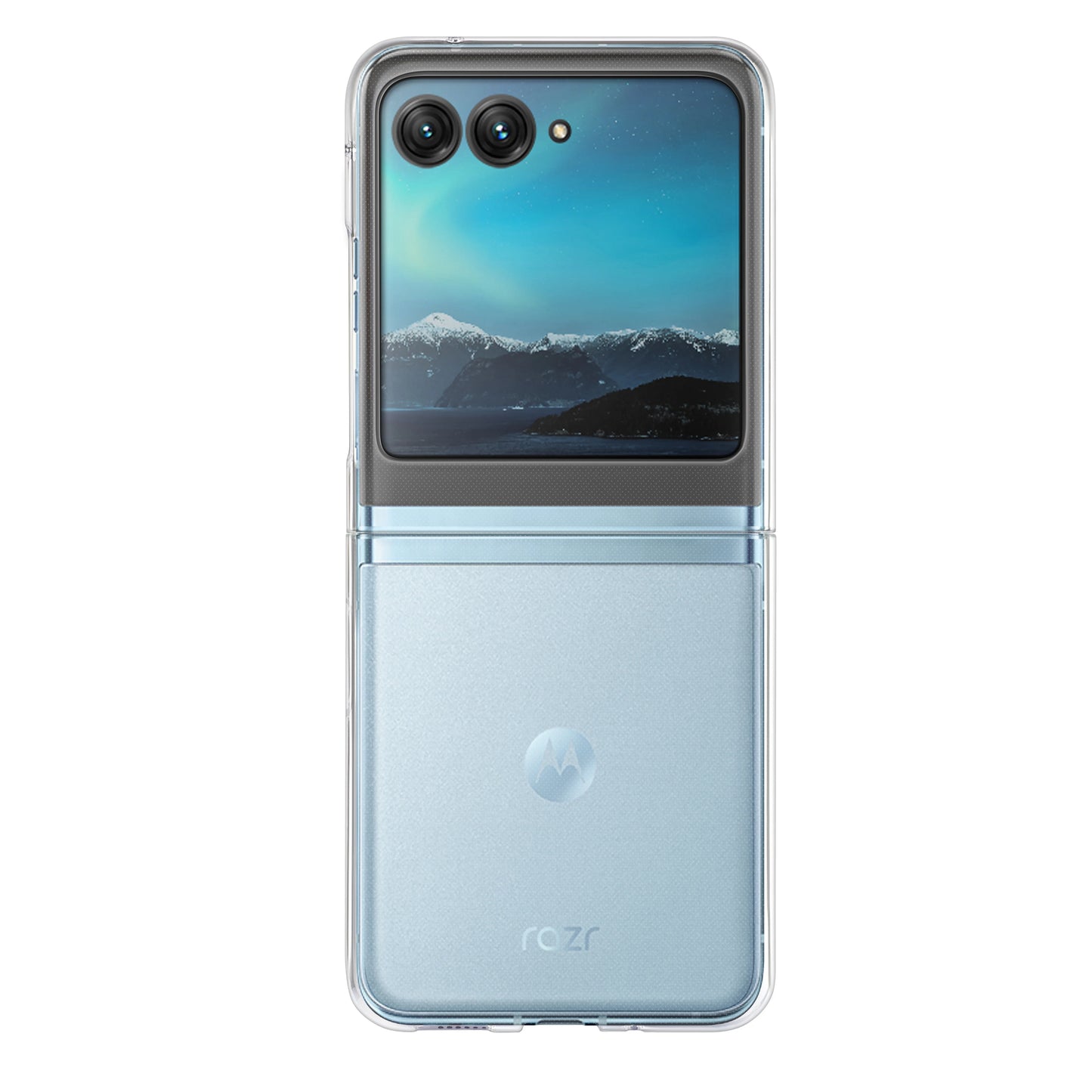 Clear Hard Case for MOTOROLA MOTO RAZR 40 60 Ultra Razr40 Plus Razr 50 ultra 2022 5G Fall Protection Thin Phone Cover