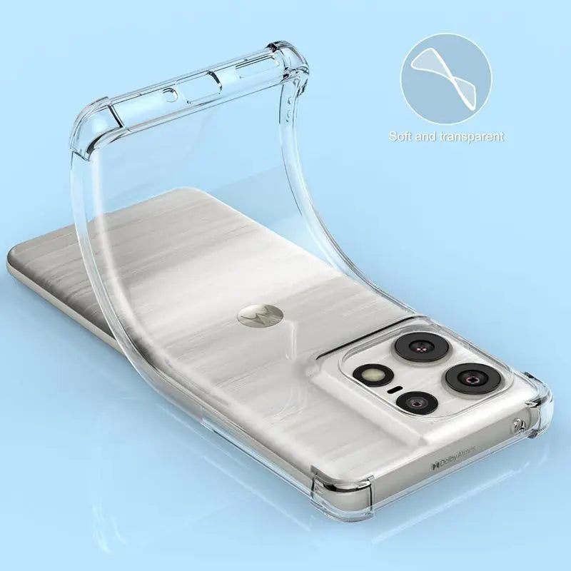 Shockproof Airbag TPU Case for Motorola Moto Edge 50 Pro Edge 50 Neo Fusion Ultra Protective Cover Capa Fundas Coque