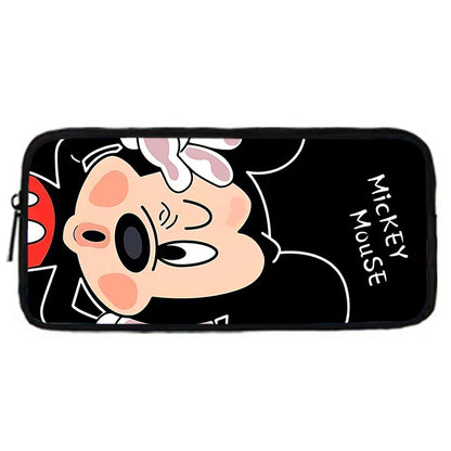 Disney Cute Mickey Minnie Child School Backpack With Shoulder Bag Pencil Bags School Bags for Boys Girls Best Gift