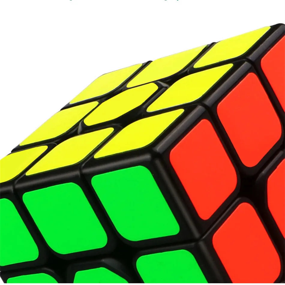 QiYi QiHang Warrior M 3x3 Magic Cubes White Black Speed Puzzle Professional Cubo Magico Toys Birthday Christmas Gifts For Kids