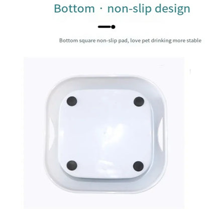 1000ml Anti-splash Water Bowl For Dogs 1L Large Capacity Drinker Drinking Bowls Dog Waterer For Puppy Cat Pet Accessories