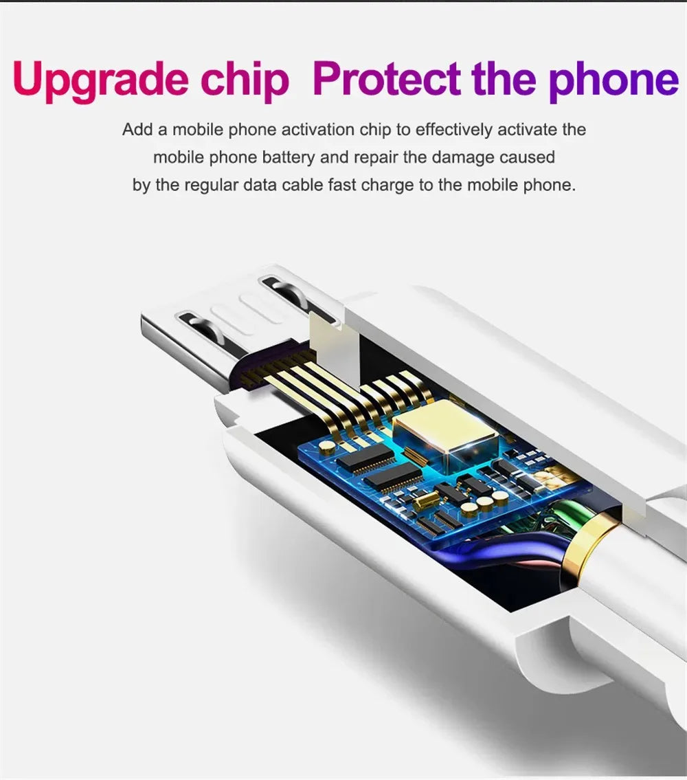 5A Micro USB Cable Fast Charging Wire Mobile Phone Micro USB Cable For Xiaomi redmi Samsung Andriod USB Charge Data Cables Cord