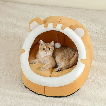 Super cuccia per gatti, cuccia calda per animali domestici, cuccia per gattini, cuccia per gatti, cuccia calda per cani, tenda, tappetino per cani di piccola taglia, forniture per cuccia per gatti