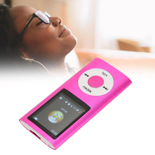1.8in Player Support Memory Card Ultra Thin LCD MP3 Player with Bluetooth for Students Running Walking MP3 Player LCD Player