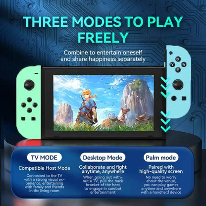Compatibile con NS Switch/Lite/OLED Controller Joypad Wireless Joystick Gamepad Controle con funzione Wake-up/Screenshot