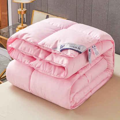 Household hotel white goose down duvet blanket, summer quilt, down comforter, queen comforter