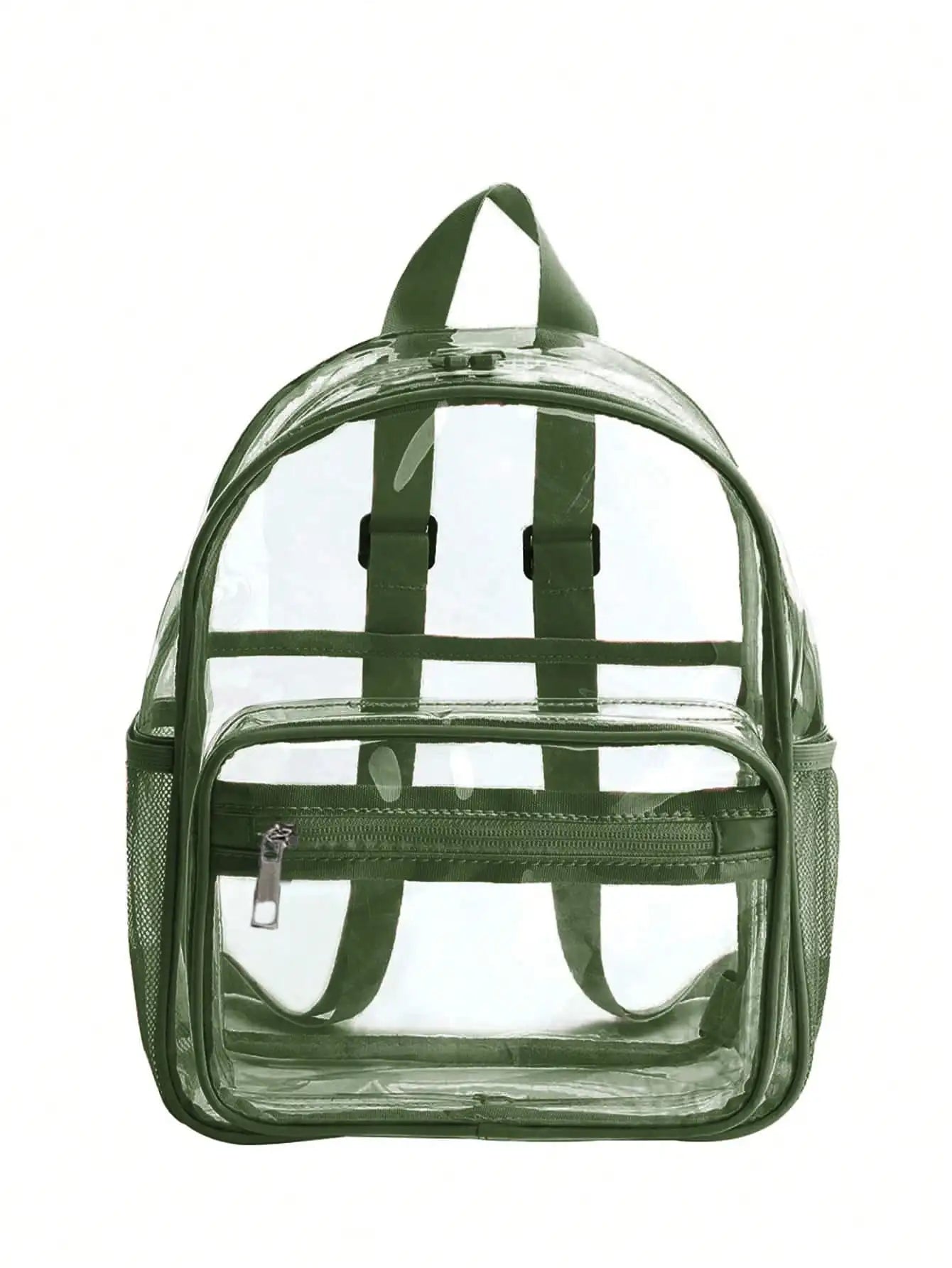 Transparent Contrasting Color Waterproof Children'S Backpack Suitable For Girls, Boys, Swimming, Outdoor Sports, And Travel