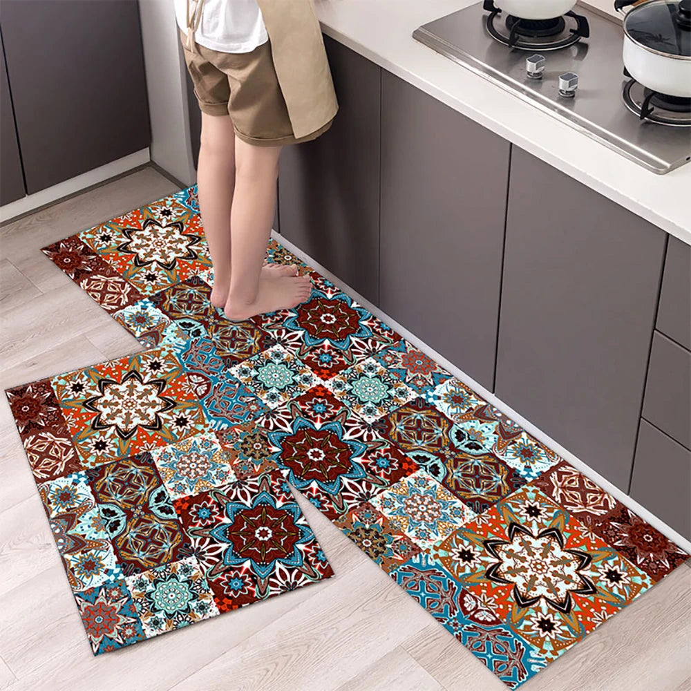 Non-slip Kitchen Carpets for Living Room Long Area Rug Kitchen Floor M0at Carpets Entrance Door Mat Home Decor Alfombra Tapis